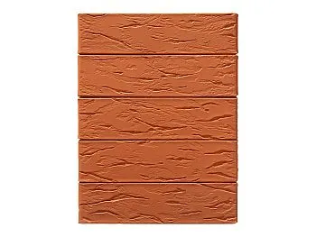 Кирпич керамический лицевой ОСМиБТ красный рустик 0,7 НФ в Тюмени