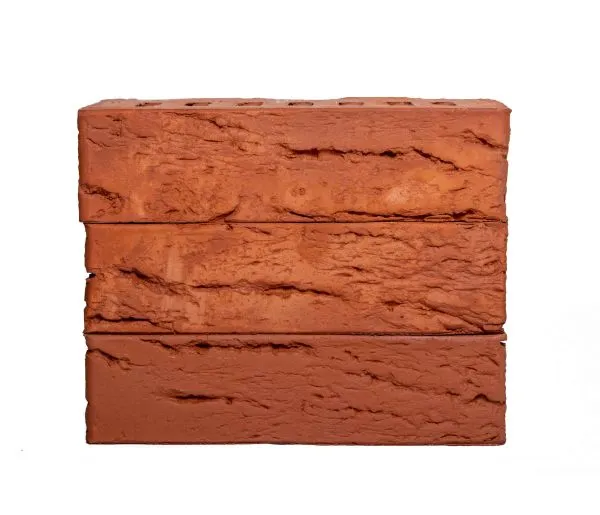 Клинкер фасадный Керма Premium Klinker одинарный Красный рустик в Тюмени