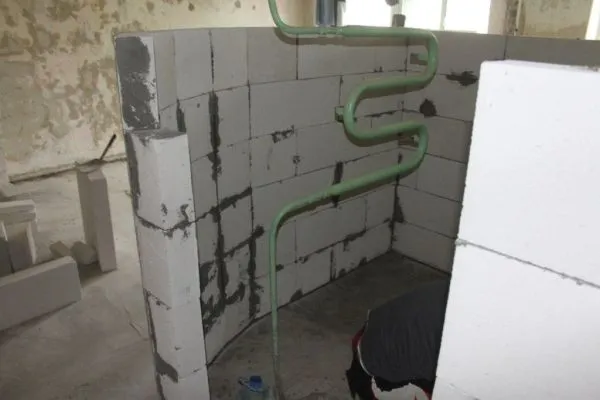 Газоблок перегородочный Поревит без паза и гребня БП-100 D500 в Тюмени