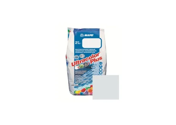 Затирка швов Mapei Ultracolor Plus №111 5кг Светло-серый
