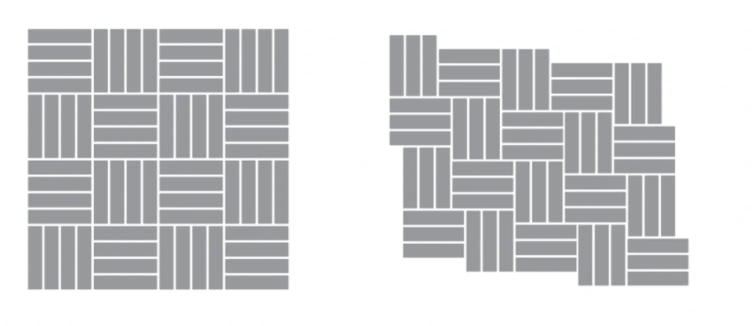 Тротуарная плитка BRAER Паркет