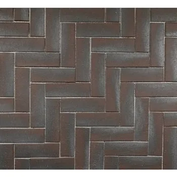 Плитка клинкерная тротуарная ЛСР Франкфурт Серебро коричневый Лонг 250*80*50 в Тюмени