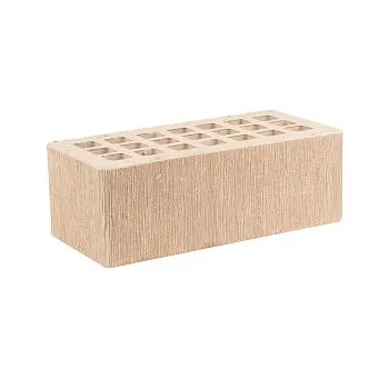 Кирпич керамический лицевой ЖКЗ слоновая кость бархат 1,4 НФ в Тюмени