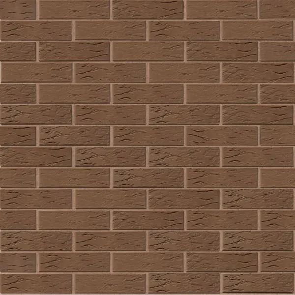 Кирпич керамический лицевой ОСМиБТ коричневый рустик 0,7 НФ в Тюмени