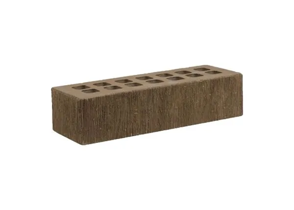 Кирпич керамический лицевой ЖКЗ тёмно-коричневый бархат 0,7 НФ в Тюмени