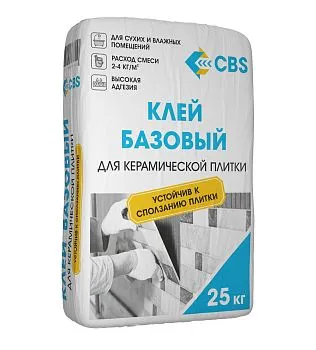 Клей для плитки CBS "Базовый" 25кг
