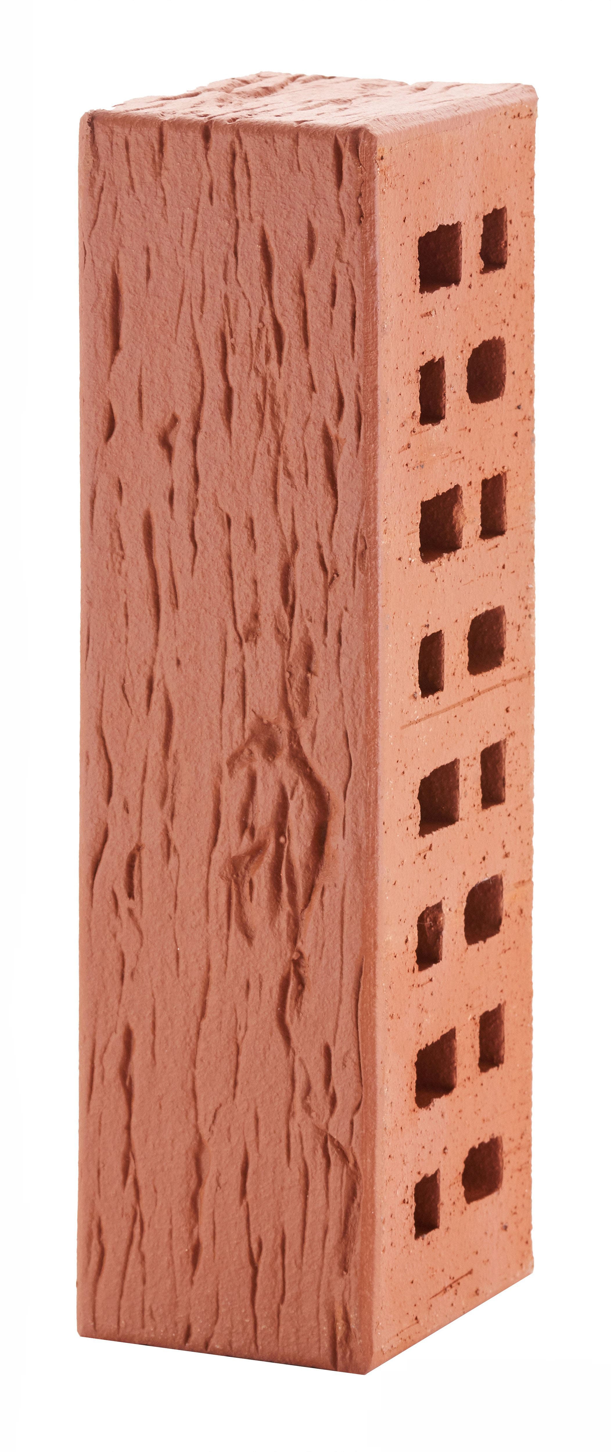 Клинкер фасадный ЛСР 0,71 НФ красный "Лондон" береста – купить по низкой цене в Тюмени в интернет-магазине Стройснаб Клинкер фасадный ЛСР 0,71 НФ красный "Лондон" береста в Тюмени