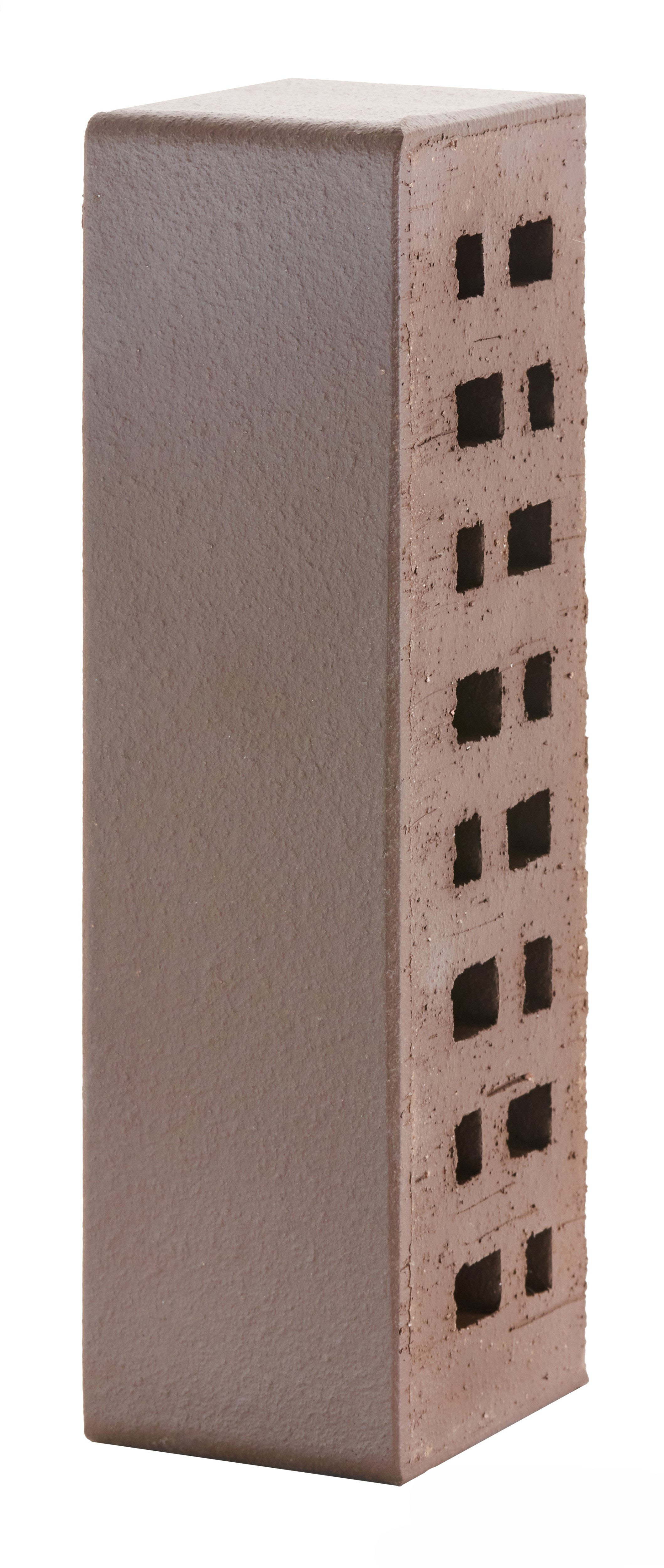 Клинкер фасадный ЛСР 0,71 НФ темно-терракотовый "Брюгге" гладкий – купить по низкой цене в Тюмени в интернет-магазине Стройснаб Клинкер фасадный ЛСР 0,71 НФ темно-терракотовый "Брюгге" гладкий в Тюмени