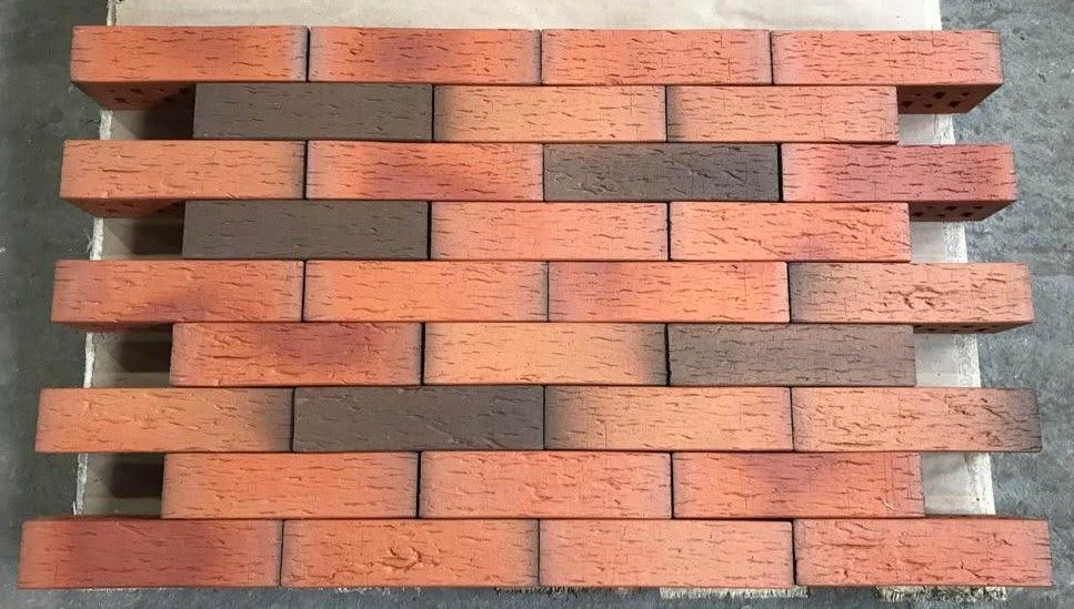 Клинкер фасадный ЛСР 0,71 НФ красный флешинг "Ноттингем" береста – купить по низкой цене в Тюмени в интернет-магазине Стройснаб Клинкер фасадный ЛСР 0,71 НФ красный флешинг "Ноттингем" береста в Тюмени