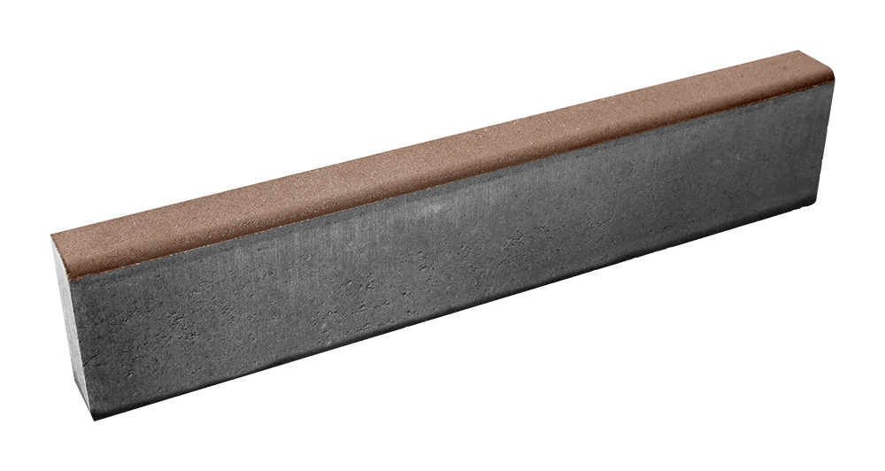 Бордюр тротуарный Берит на сером цементе в Тюмени