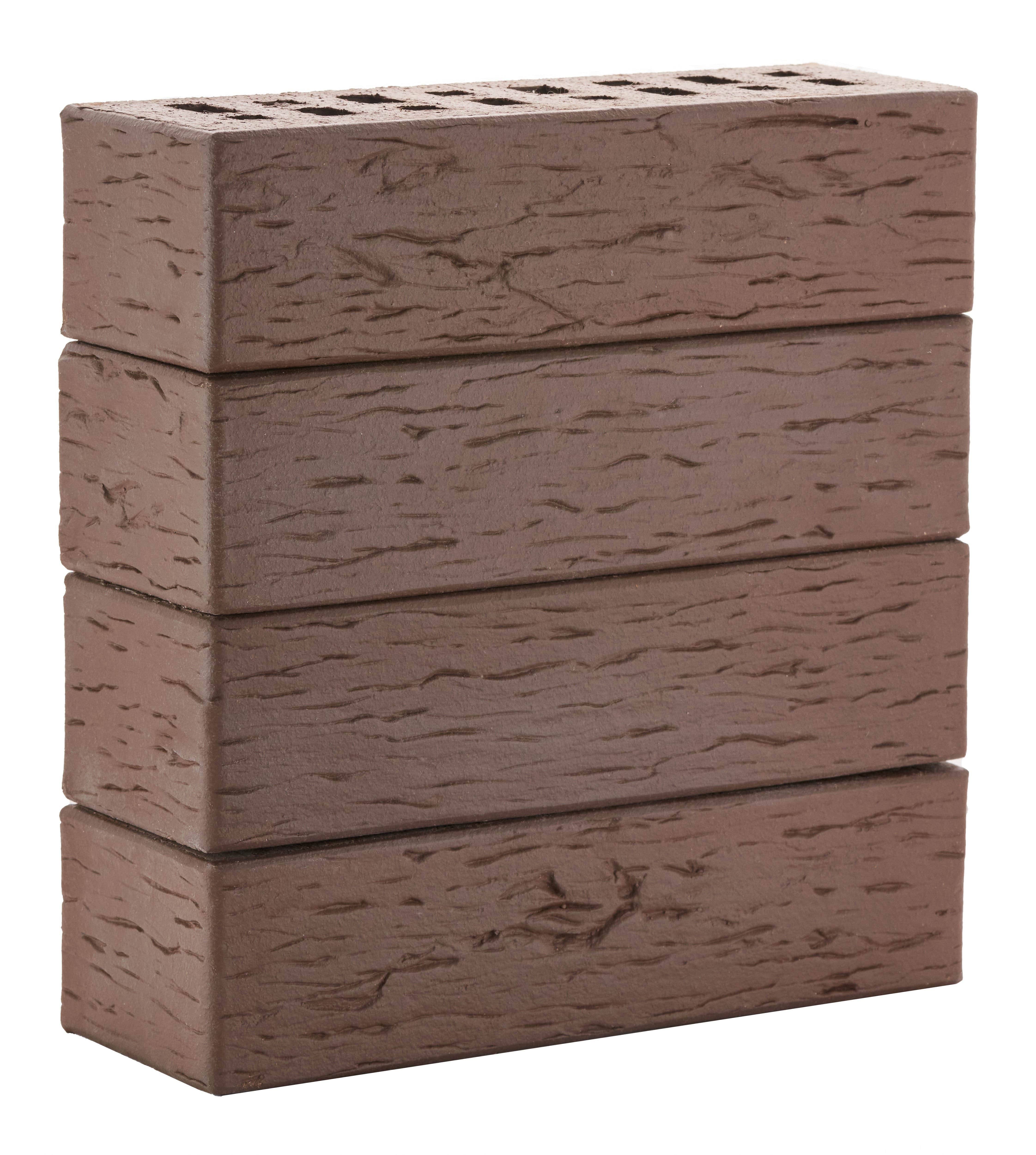 Клинкер фасадный ЛСР 0,71 НФ коричневый "Мюнхен" береста – купить по низкой цене в Тюмени в интернет-магазине Стройснаб Клинкер фасадный ЛСР 0,71 НФ коричневый "Мюнхен" береста в Тюмени