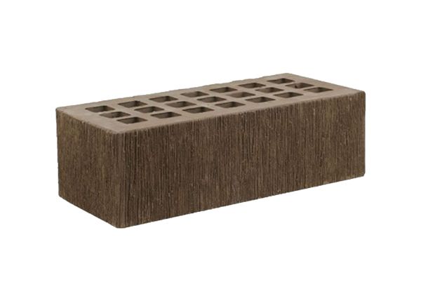 Кирпич керамический лицевой ЖКЗ тёмно-коричневый бархат 1,4 НФ в Тюмени