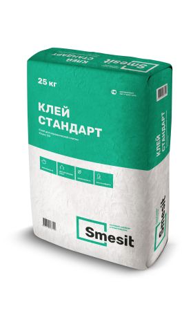 Клей СТАНДАРТ Smesit, 25 кг