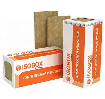 Плита минераловатная ИЗОБОКС Руф Н 30 1200х600х50 мм, 6 шт