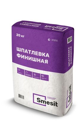 Шпатлевка ФИНИШНАЯ Smesit, 20 кг