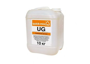 Квик микс (Quick-mix) UG Универсальная грунтовка – купить по низкой цене в Тюмени в интернет-магазине Стройснаб Квик микс (Quick-mix) UG Универсальная грунтовка