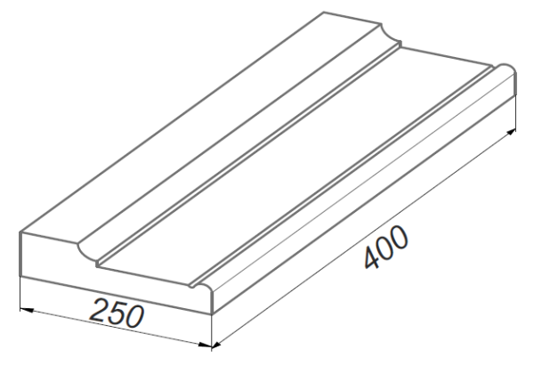 Наличник прямой арт АН6 в Тюмени
