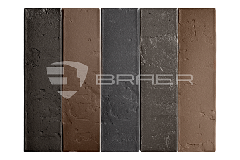 Кирпич керамический лицевой с утолщенной стенкой BRAER MAX Limited, терра, 1 НФ Кирпич керамический лицевой с утолщенной стенкой BRAER MAX Limited, терра, 1 НФ