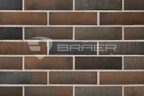 Кирпич керамический лицевой  с утолщенной стенкой BRAER MAX Limited, терра, 1 НФ в Тюмени