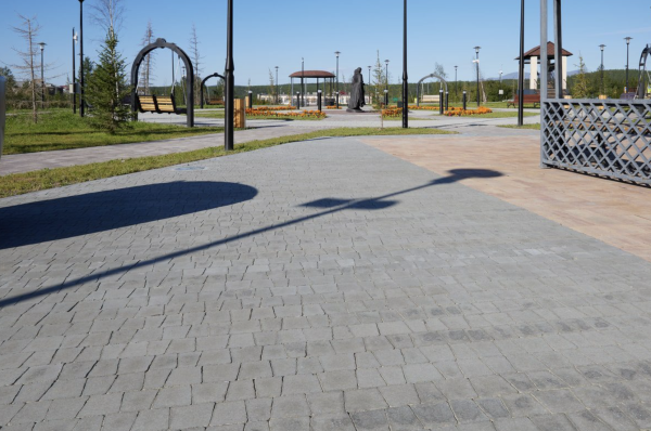 Тротуарная плитка Поревит Стандарт "Литос" Б.1.АН.6 – купить по низкой цене в Тюмени в интернет-магазине Стройснаб Тротуарная плитка Поревит Стандарт "Литос" Б.1.АН.6 в Тюмени