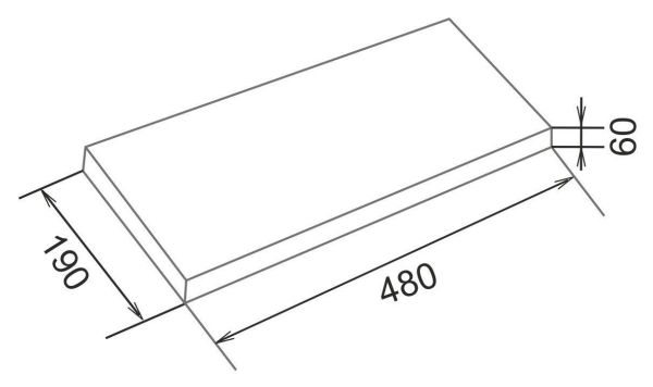 Подоконник арт. АПД1 в Тюмени