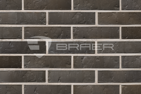 Кирпич керамический лицевой с утолщенной стенкой BRAER  MAX,  Нуар, терра 1 НФ в Тюмени