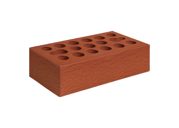 Кирпич керамический Керма одинарный Красный рустик в Тюмени