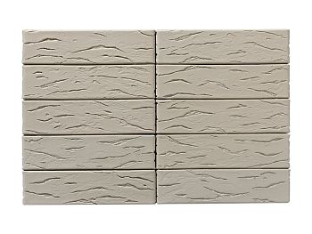 Кирпич керамический лицевой ОСМиБТ серый рустик 1 НФ в Тюмени