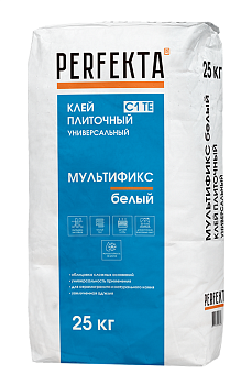 PERFEKTA Клей плиточный Мультификс Белый, 25 кг