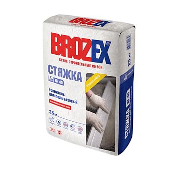 Стяжка для пола NF 40 (М-200) BROZEX 25кг Стяжка для пола NF 40 (М-200) BROZEX 25кг
