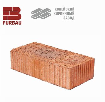 Кирпич керамический рядовой Фурбау полнотелый рифленный пуст. 0% М100-125 1 НФ Кирпич керамический рядовой Фурбау полнотелый рифленный пуст. 0% М100-125 1 НФ