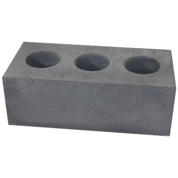 Кирпич силикатный Симат утолщенный пустотелый темно-серый  в Тюмени