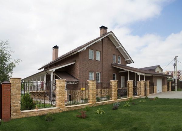 Кирпич керамический ЛСР одинарный Коричневый гладкий в Тюмени