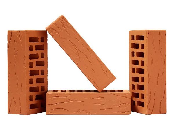 Кирпич керамический лицевой ОСМиБТ красный рустик 1 НФ в Тюмени