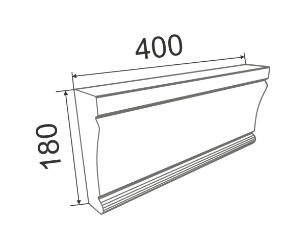Наличник дверной прямой арт. 005 в Тюмени