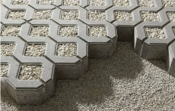 Тротуарная плитка Поревит Стандарт "ГАЗОННАЯ РЕШЕТКА" Б.1.ГР.8 – купить по низкой цене в Тюмени в интернет-магазине Стройснаб Тротуарная плитка Поревит Стандарт "ГАЗОННАЯ РЕШЕТКА" Б.1.ГР.8 в Тюмени