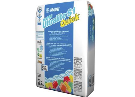 Клей для плитки Mapei Ultralite S1 QUICK, серый