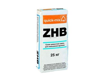Квик Микс (Quick-mix) ZHB Сухая цементная смесь для повышения адгезии