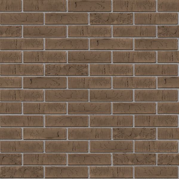 Кирпич керамический лицевой ЖКЗ тёмно-коричневый скала 1,4 НФ в Тюмени