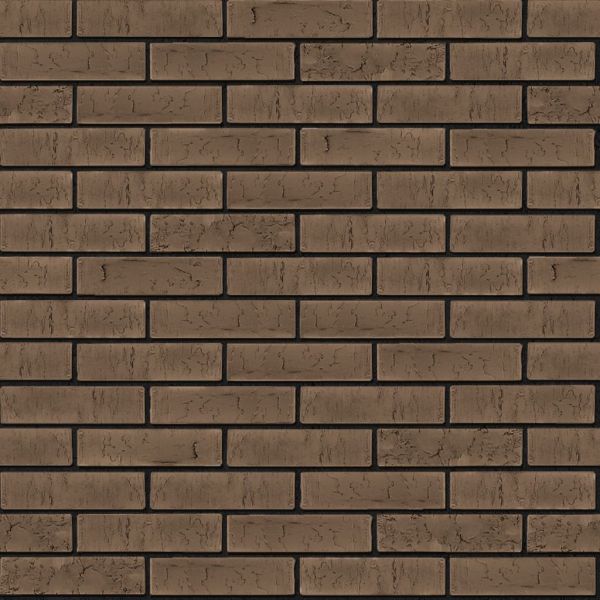 Кирпич керамический лицевой ЖКЗ тёмно-коричневый скала 1,4 НФ в Тюмени