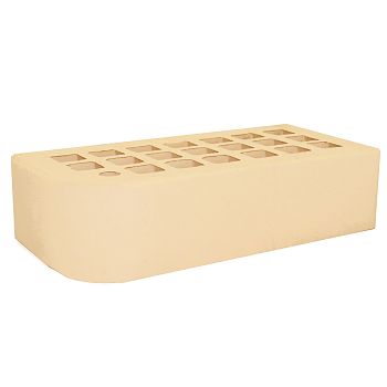 Кирпич керамический лицевой ЖКЗ соломенный гладкий КФ-2 фигурный 1,4 НФ в Тюмени