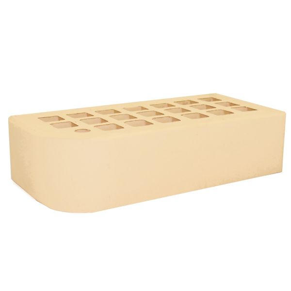 Кирпич керамический лицевой ЖКЗ соломенный гладкий КФ-2 фигурный 1,4 НФ в Тюмени