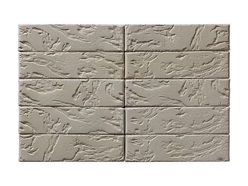 Кирпич керамический лицевой ЖКЗ серый рустик 1 НФ в Тюмени