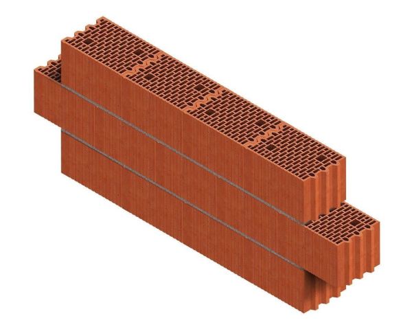 Керамический поризованный блок Porotherm 25 10,7 НФ – купить по низкой цене в Тюмени в интернет-магазине Стройснаб Керамический поризованный блок Porotherm 25 10,7 НФ в Тюмени