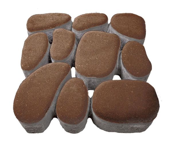 Коричневый на сером Коричневый на сером