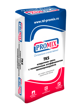 Promix Теплоизоляционный кладочный раствор ТКS 203, 17,5 кг в Тюмени