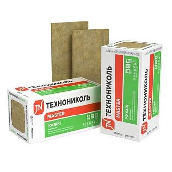 Плита минераловатная ТЕХНОНИКОЛЬ Роклайт 1200х600х50 мм, 12 шт